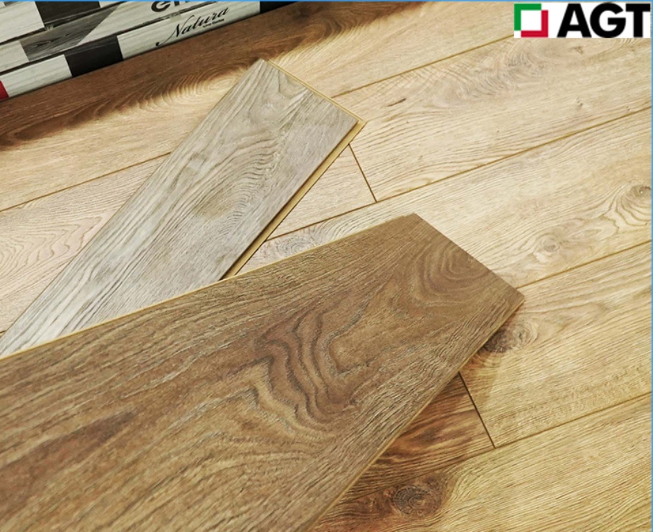 Thiết kế vân gỗ tinh tế sắc nét đẳng cấp sàn gỗ Châu Âu AGT