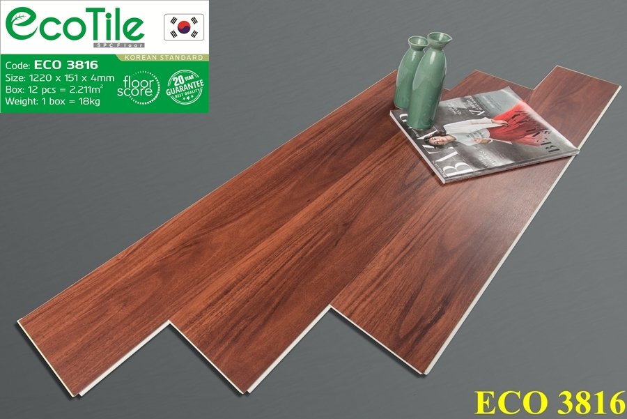 Sàn nhựa giả gỗ ECOTILE