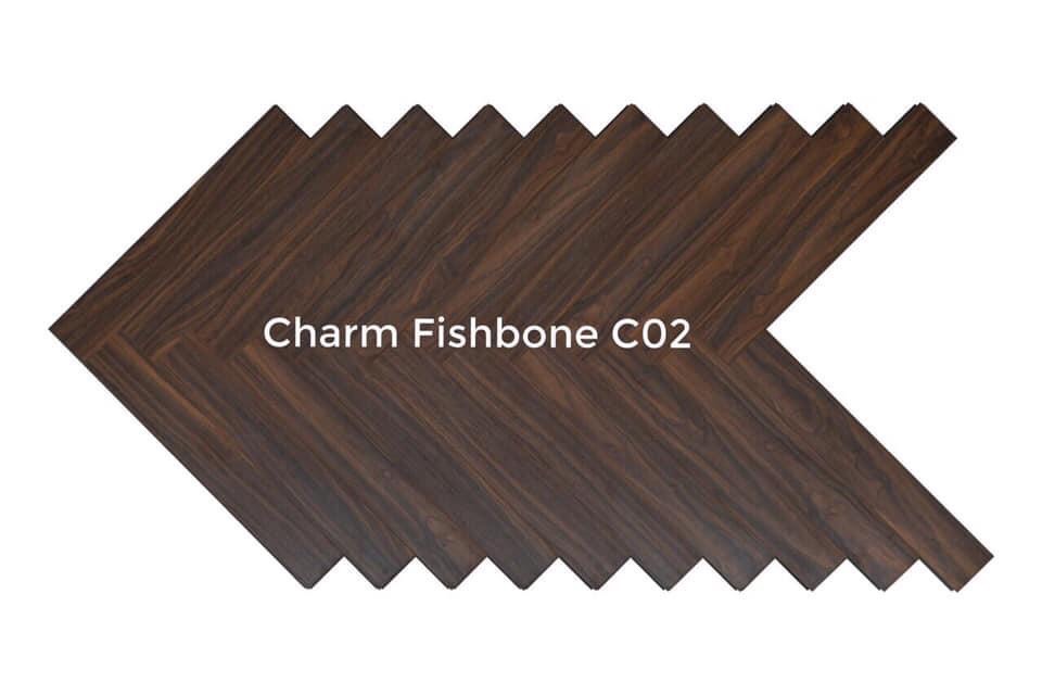 Sàn gỗ xương cá Charm C02
