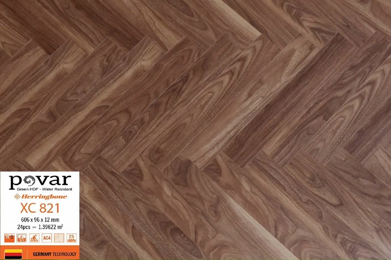 Sàn gỗ xương cá Povar XC821