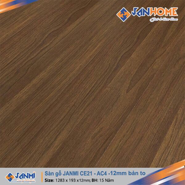 Sàn gỗ Janmi CE21 bản lớn
